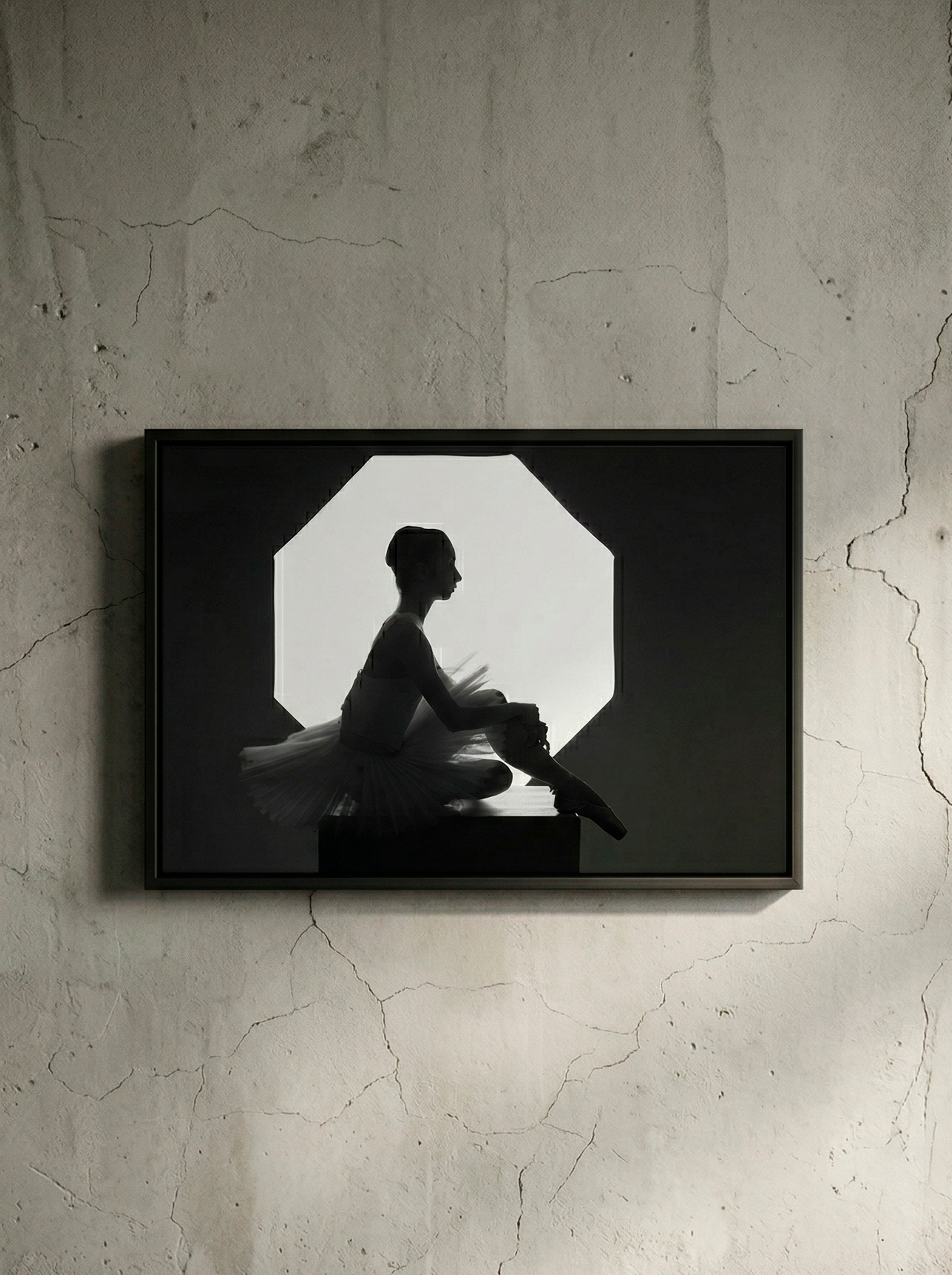 "Silencio en la Luz" — Serie Entre Sombras y Puntillas — Anna Jurkovska